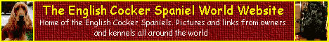 The English Cocker Spaniel World Website